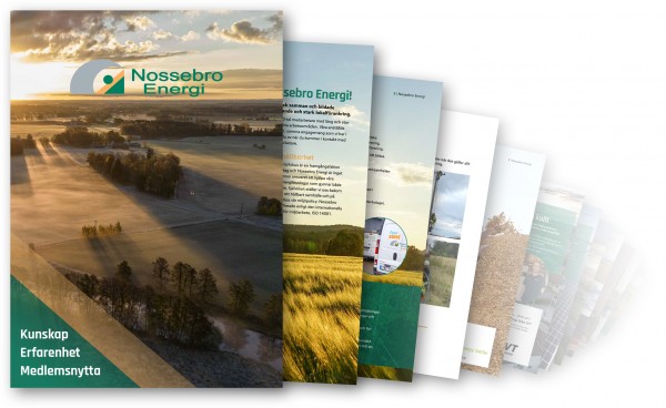 Nossebro Energi informationsbroschyr